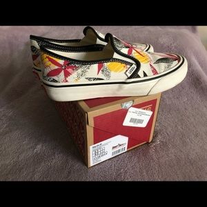 Vans Slip-On Size 8 W.